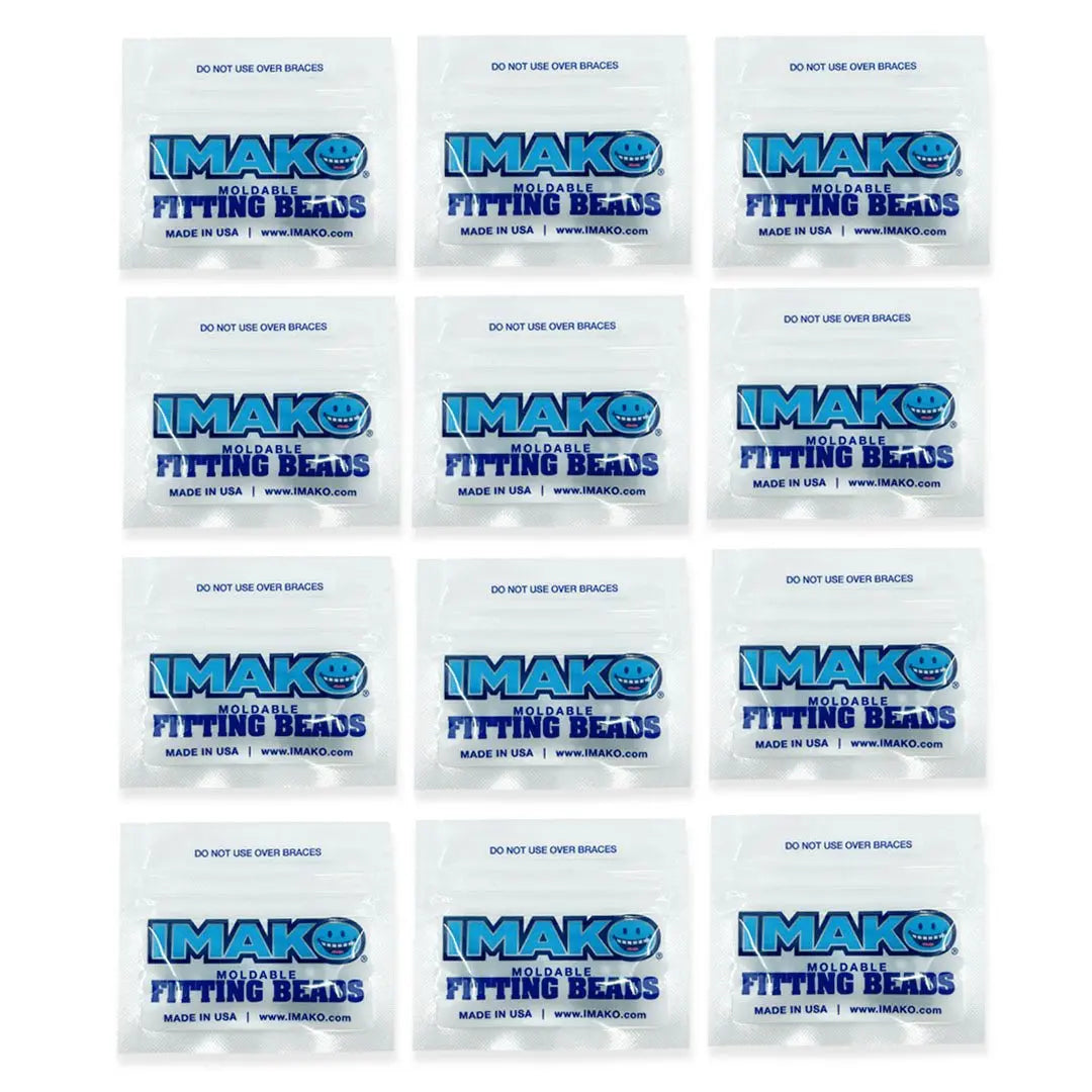 Imako® Moldable Fitting Beads – Use for any Fake Teeth - Imako