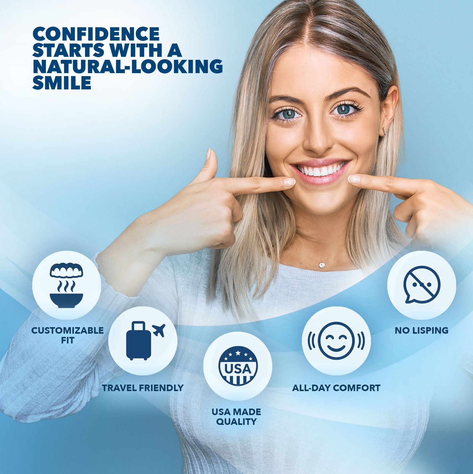 Imako® Cosmetic Teeth Kit