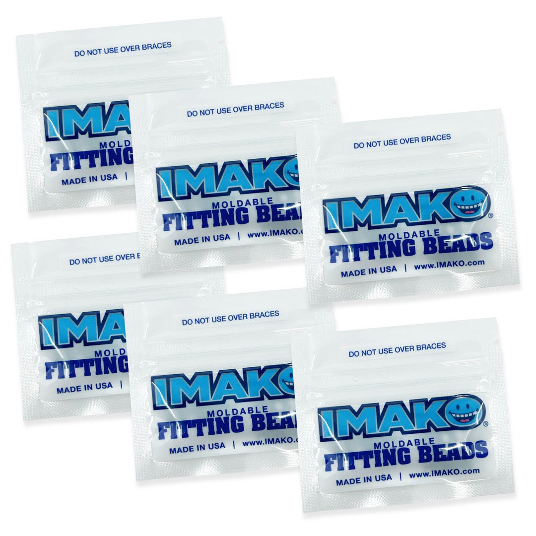Imako® Moldable Fitting Beads – Use for any Fake Teeth - Imako