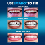 Imako® Tooth Tinted Plastic – Temporary Tooth – For Chipped Tooth & Fill Gaps in Teeth - Imako